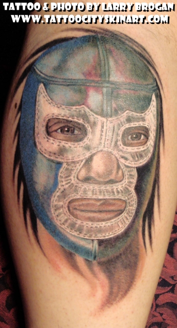 Larry Brogan - Lucha libre The Blue Demon